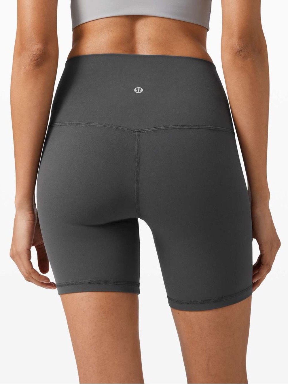 Lululemon Align Short 6" in Graphite Grey Size 6